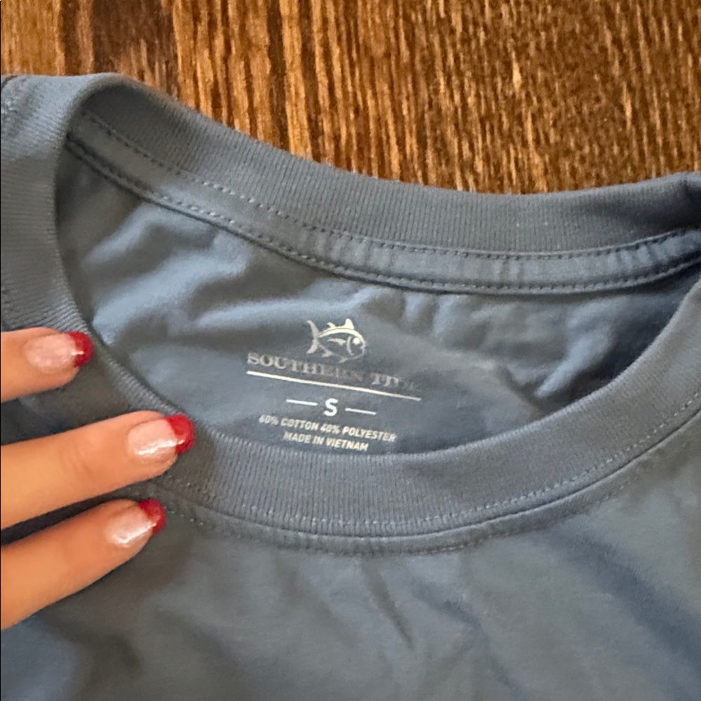 Southern Tide Steel Blue Graphic Tee - Picture 5 of 5
